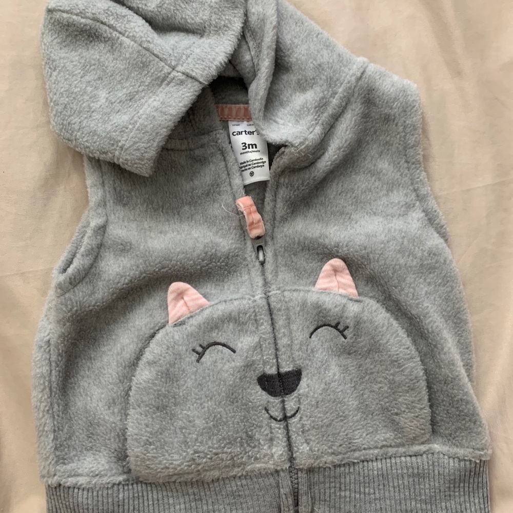 Cute warm vest
